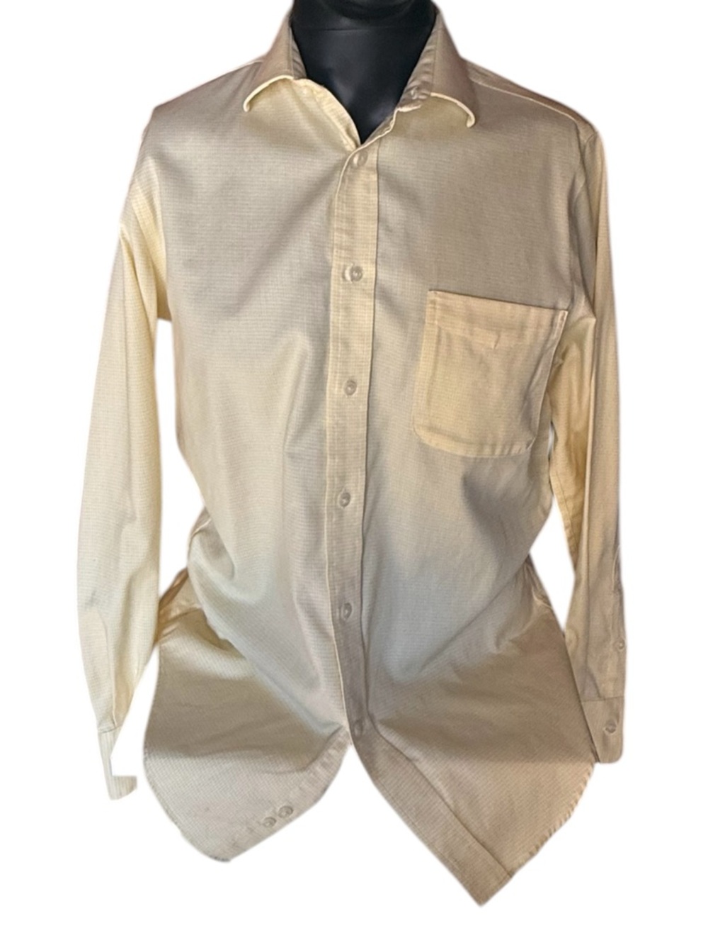 Polo Ralph Lauren Regular Fit Oxford Dress Shirt  Yellow Men’s Size 15 32/33 M